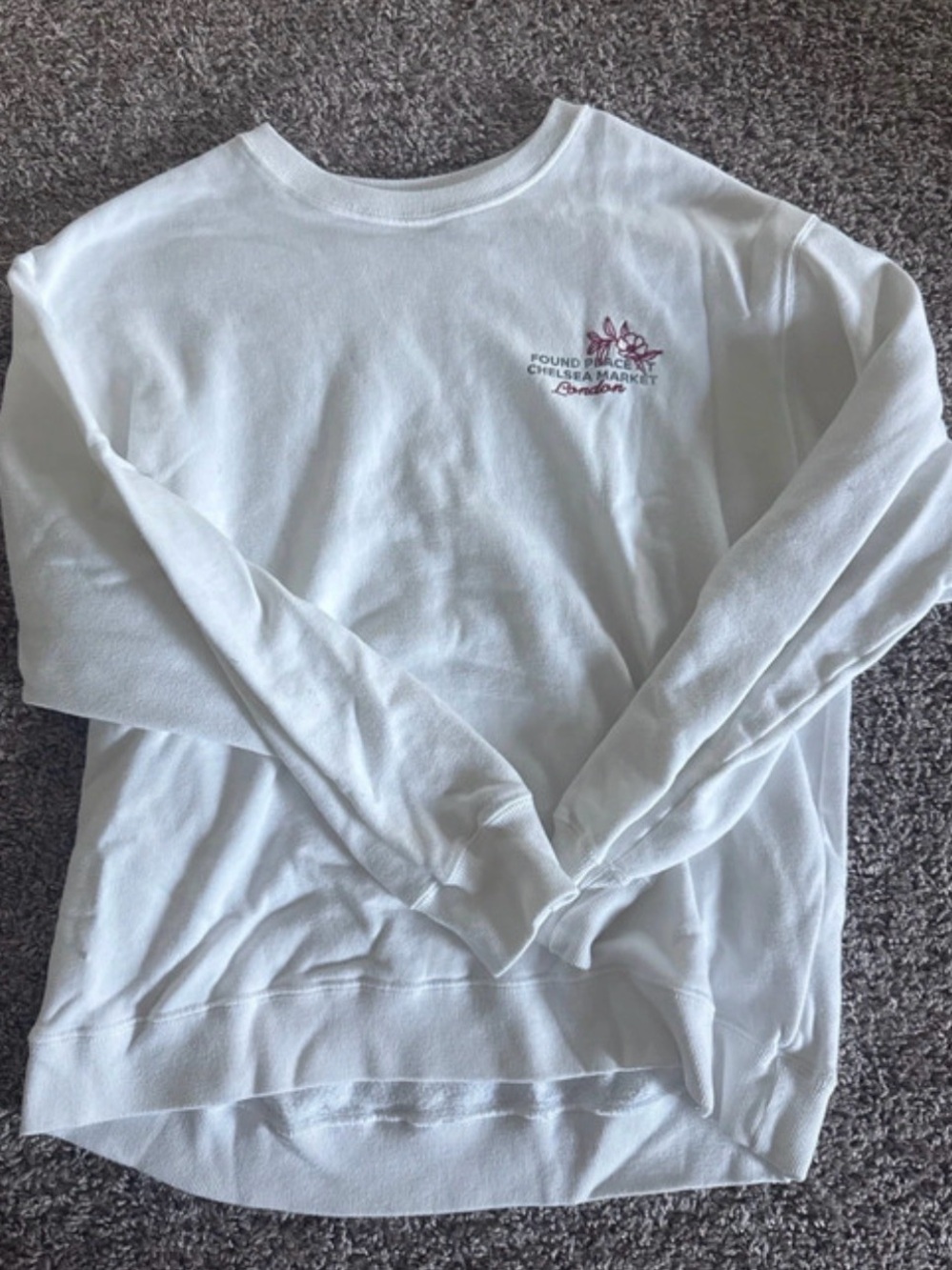 White Crewneck Sweater
